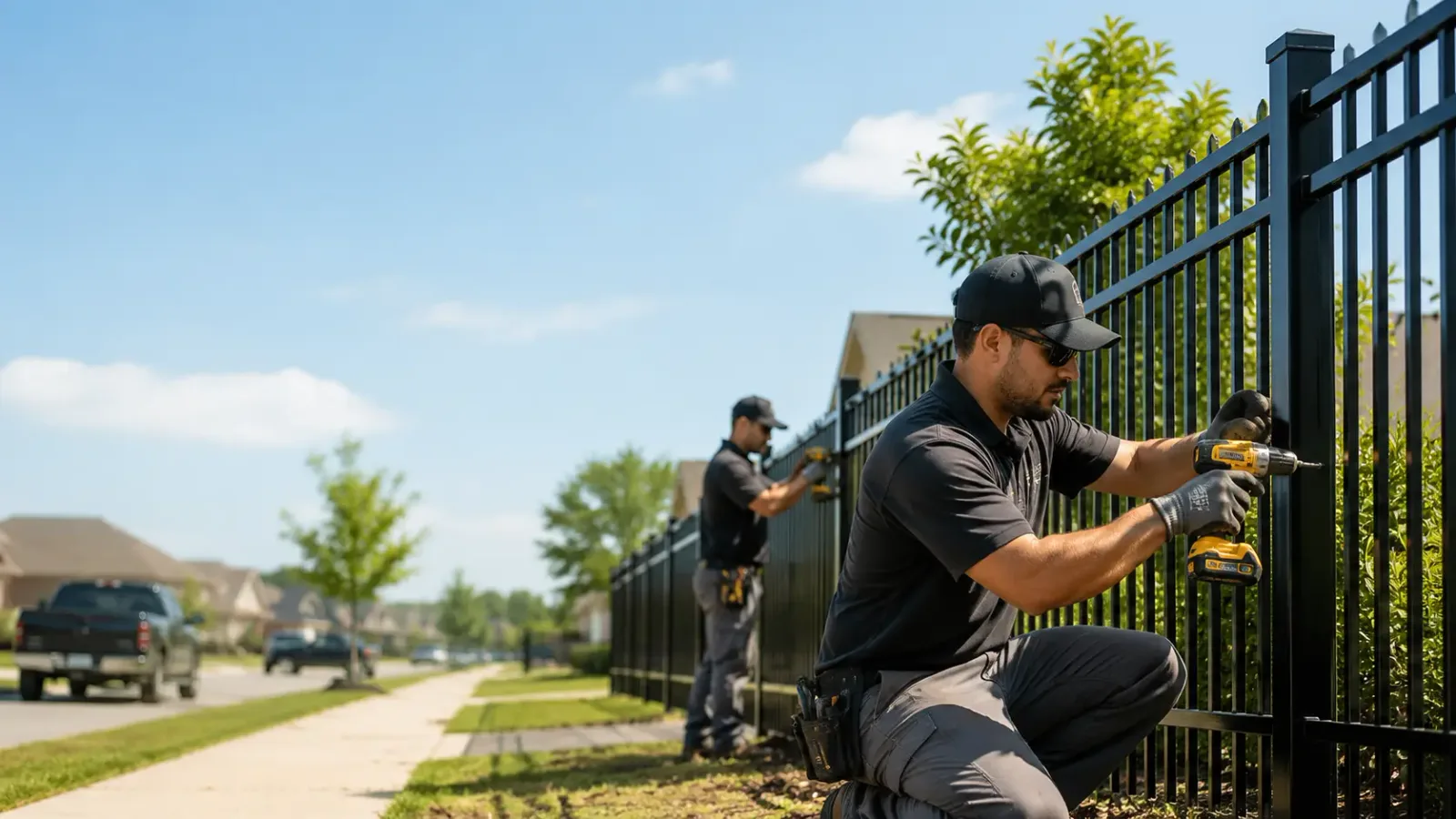 Metal Fence Installation in Westport Point, MA